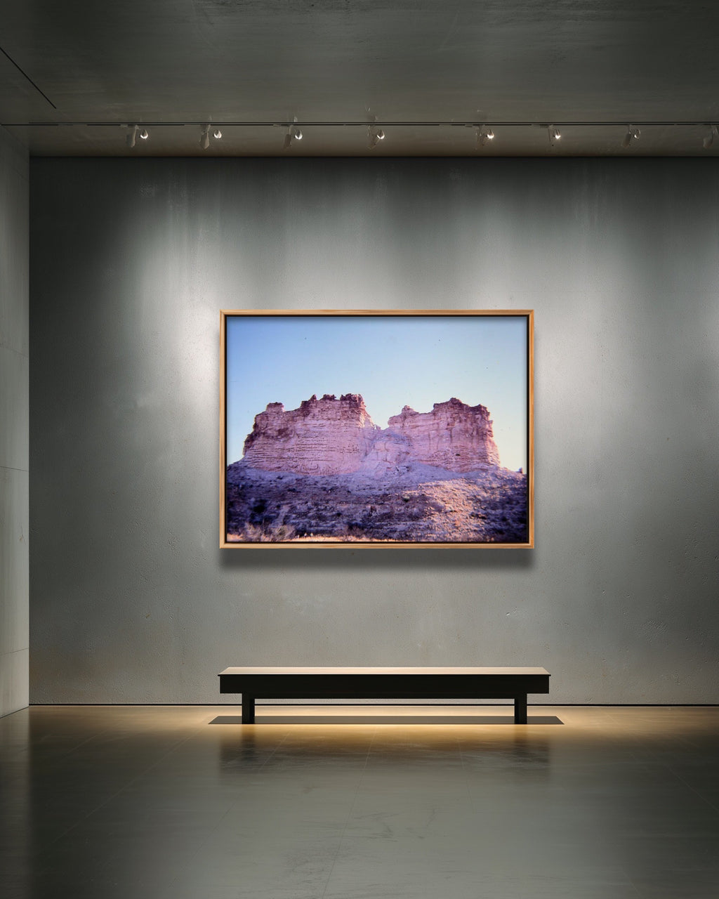 'CHAMBERS PILLAR 1' 1980 IAN R. JARDINE LIMITED EDITION FRAMED CANVAS PRINT