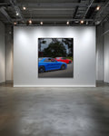 'TOYO RACING' JIM’S PHOTOGRAPHY LIMITED EDITION SIGNED & FRAMED CANVAS PHOTOGRAPHIC PRINT 106 X 106 CM