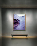 'ULURU IN FLOOD 5' 1981 IAN R. JARDINE LIMITED EDITION FRAMED CANVAS PRINT