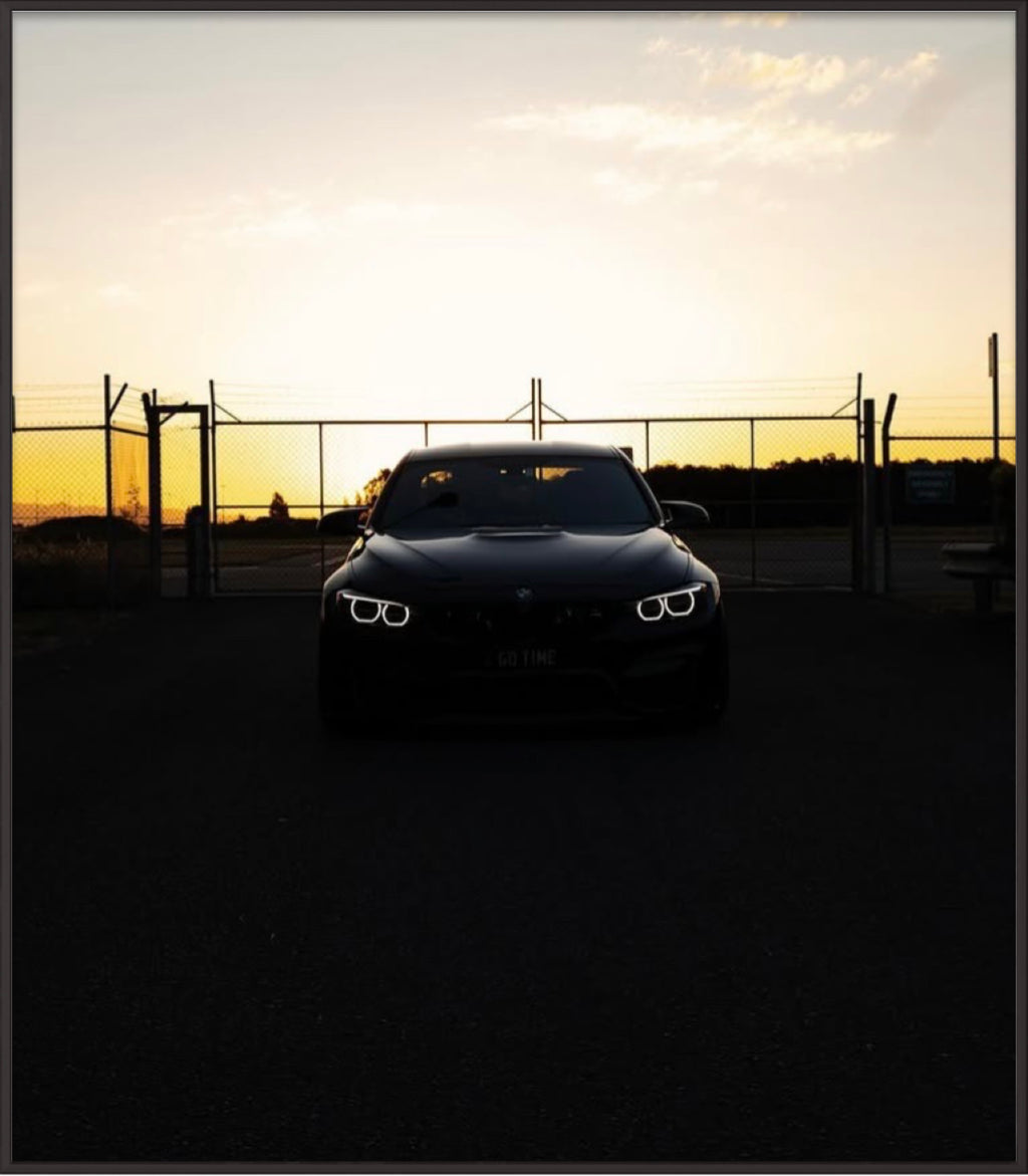 M3 SUNSET LIMITED EDITION SIGNED & FRAMED PHOTOGRAPHIC PRINT