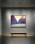 'SIMPSONS GAP 1' 1981 IAN R. JARDINE LIMITED EDITION FRAMED CANVAS PRINT