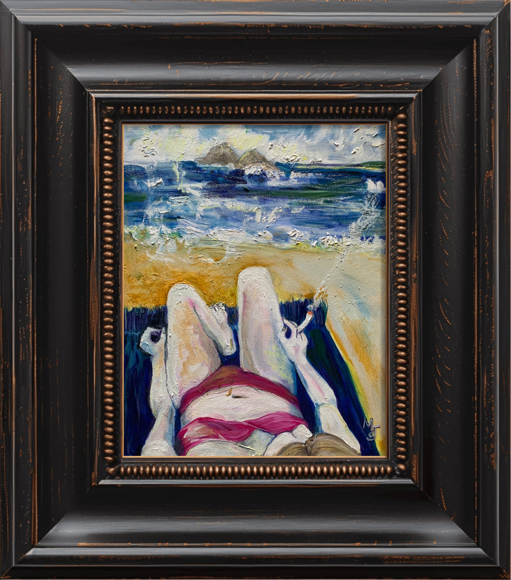 BYRON BAY SUNBURN 2026 Oil on canvas