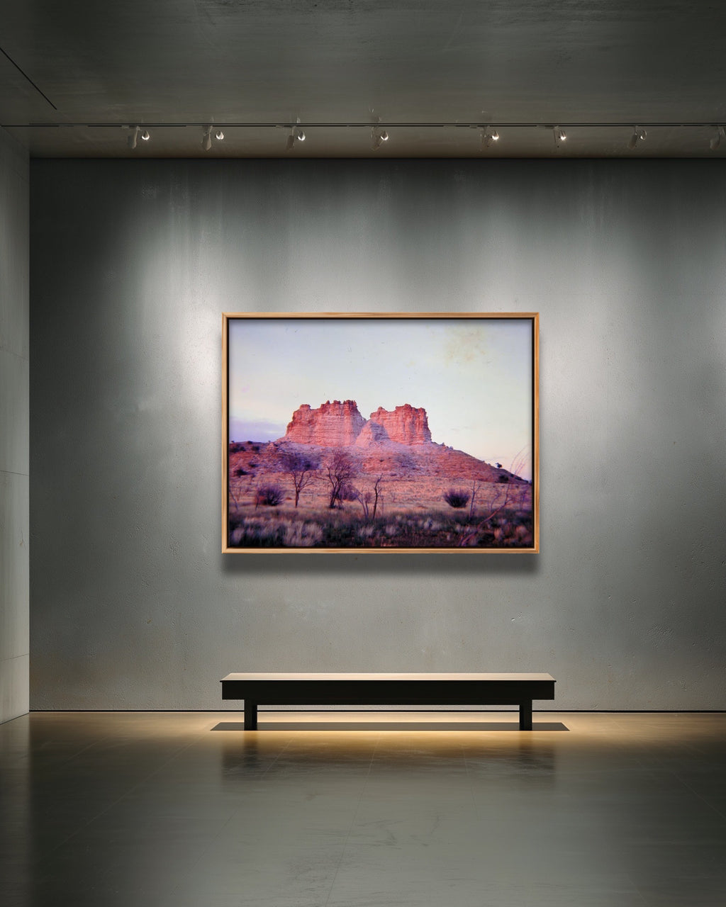 'CHAMBERS PILLAR 3' 1980 IAN R. JARDINE LIMITED EDITION FRAMED CANVAS PRINT