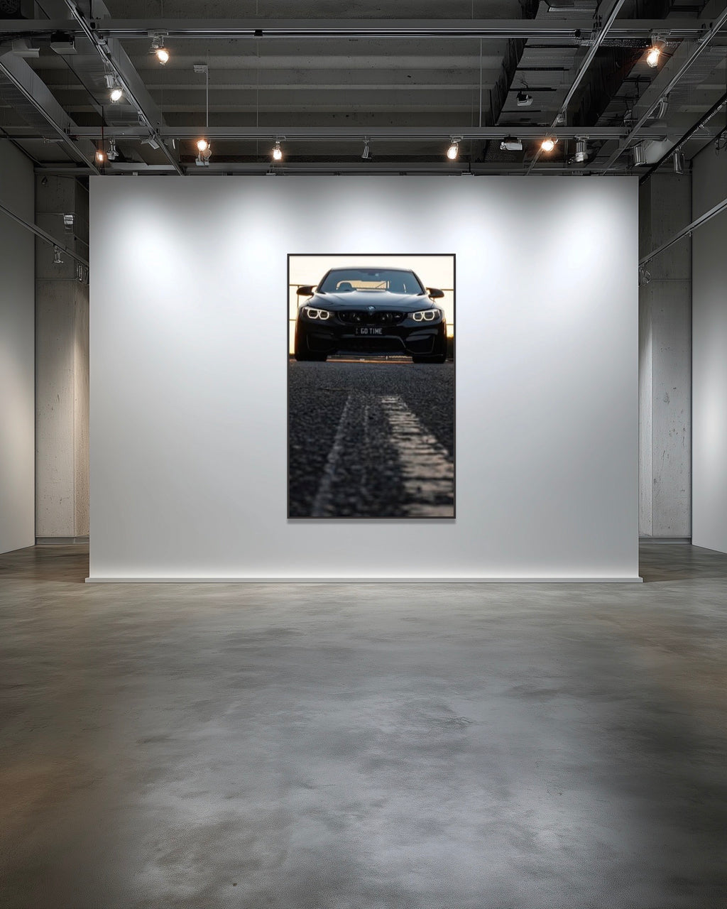 WHITE LINE FEVER LIMITED EDITION SIGNED & FRAMED PHOTOGRAPHIC PRINT