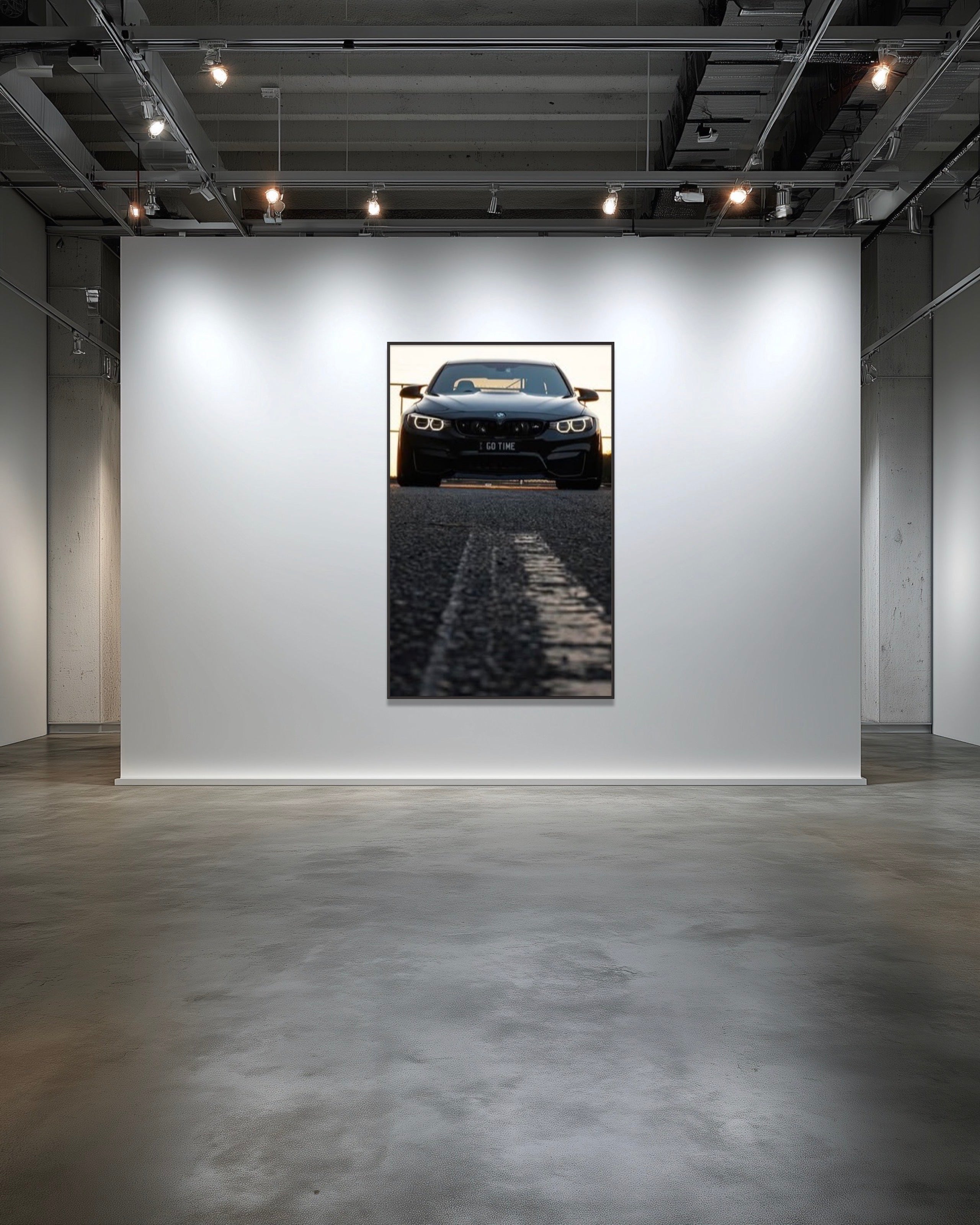 WHITE LINE FEVER LIMITED EDITION SIGNED & FRAMED PHOTOGRAPHIC PRINT