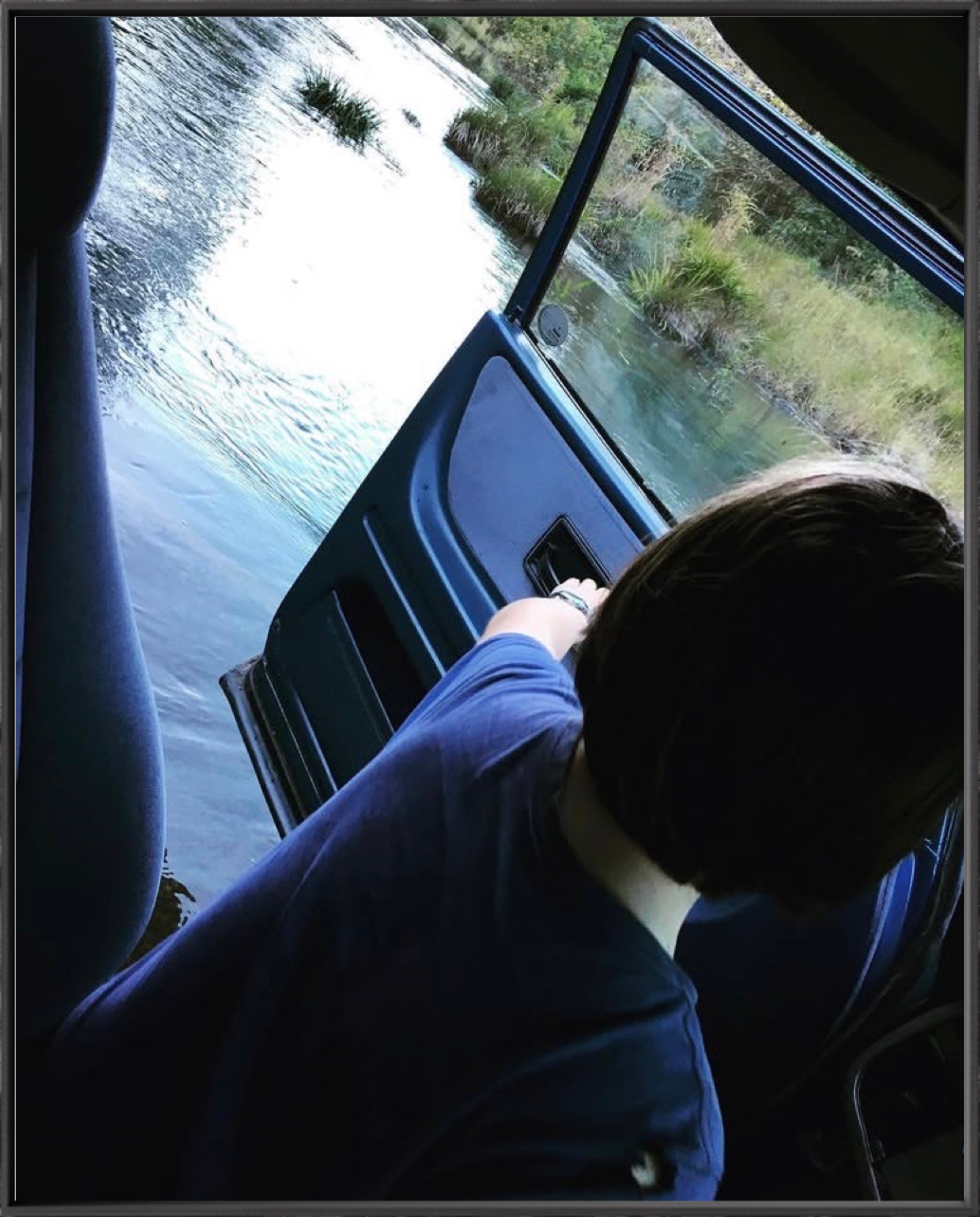 IF IT’S FLOODED… LIMITED EDITION SIGNED & FRAMED PHOTOGRAPHIC PRINT