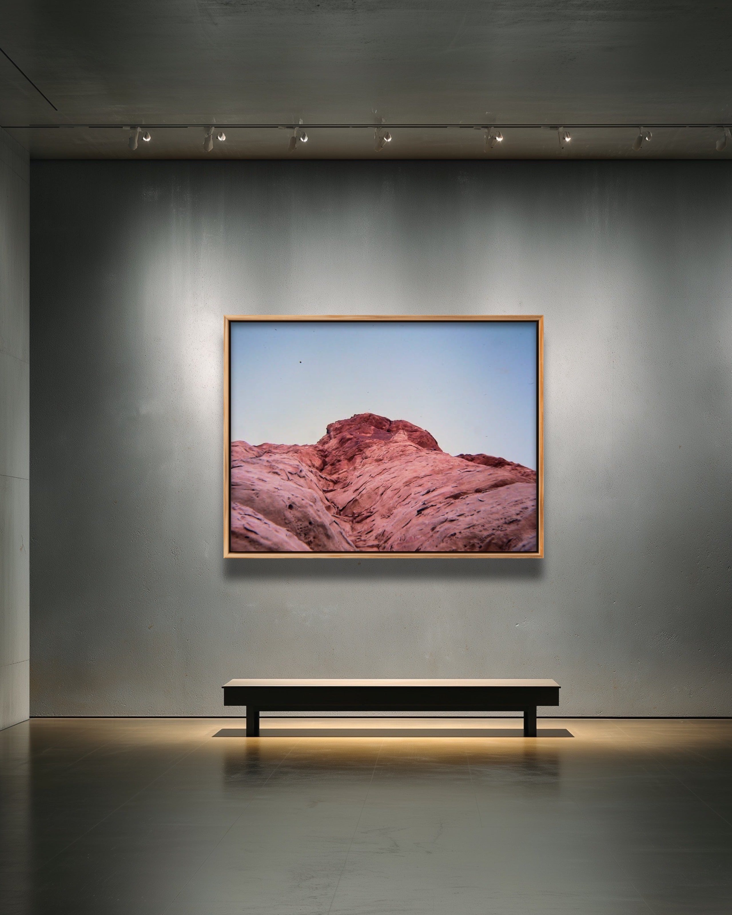 'CHAMBERS PILLAR 4' 1980 IAN R. JARDINE LIMITED EDITION FRAMED CANVAS PRINT