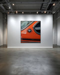 ‘SHEER DRIVING PLEASURE’ JIM’S PHOTOGRAPHY LIMITED EDITION SIGNED AND FRAMED CANVAS PHOTOGRAPHIC PRINT 106 X 106 CM