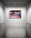 'ULURU BEACH 2' IAN R. JARDINE LIMITED EDITION FRAMED CANVAS PHOTOGRAPHIC PRINT 106 X 157 CM