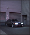 1980s MERCEDES LIMITED EDITION SIGNED & FRAMED PHOTOGRAPHIC PRINT